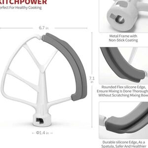Replacement Accessories for Flexible Edge Mixer for Kitchenpower 6L
